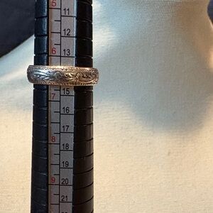 .925 Silver Marsala Ring